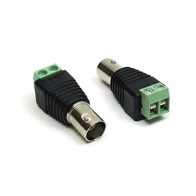 Jack Borne - Bnc Fêmea 50 Ohms Com Borne - Parafuso