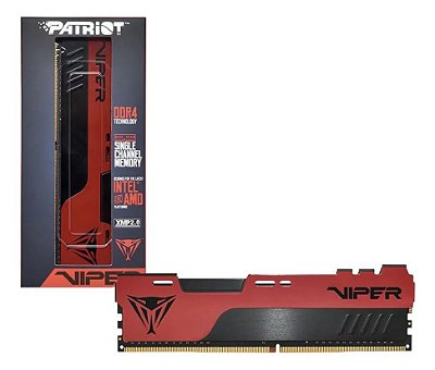 Memoria Ddr4 16gb Patriot Desktop 3200mhz 1,35v Viper Elite