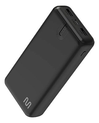 Carregador Portátil Power Bank 20000mah USB-A + USB-C Cb174