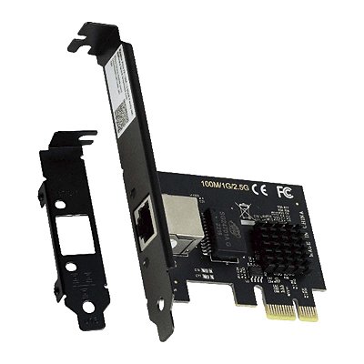 Placa De Rede Gigabit 2.5G Rj45 Pci-E X1 Pcyes Lc2500-1P