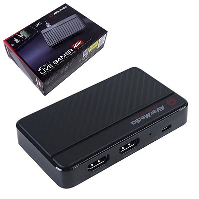Placa De Captura Externa Usb Avermedia Live Gamer 1080p