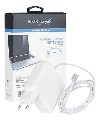Fonte Para Macbook 60w Pro 2010 2011 2012 A1278 16.5v 3.65a
