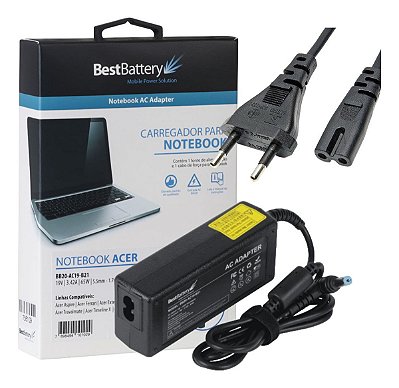 Fonte Para Notebook Acer Aspire A515-51 E5-574 19V 3,42A 65W