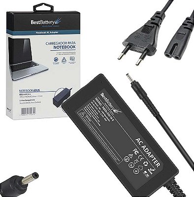 Fonte Para Samsung s51 NP930QAA X55 19v 2.37a 45w 3.0*1.1mm