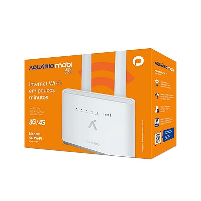 Modem Roteador Wifi 4g Wi-fi Md-4000sx Aquário Desbloqueado