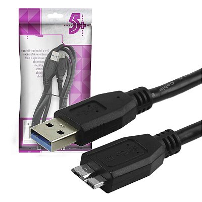 Cabo Usb 3.1  Usb A Macho Usb Micro B 1.2 M Para Hd Externo