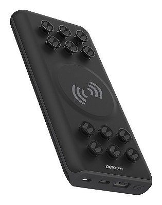 Carregador Portatil Power Bank 10.000mah Glid Preto Pb306 Oe
