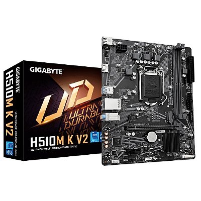 Placa Mae Intel Gigabyte H510M K V2 20 Ddr4 Lga1200 10 E 11
