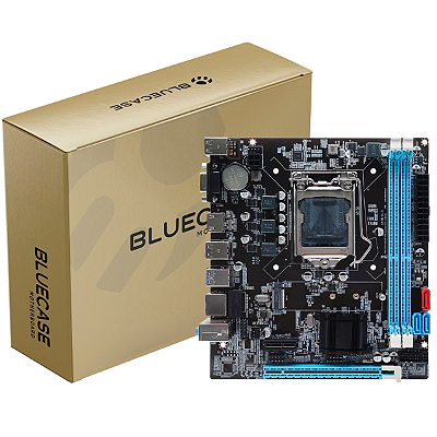 Placa Mae Bluecase B75 Ddr3 1155 Giga Hdmi Usb 3.0 M.2 Nvme