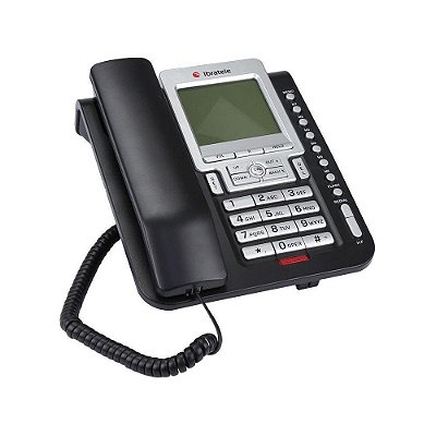 Telefone Com Fio Ibratele Capta Top Identificador De Chamada