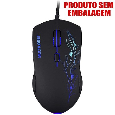 Mouse Gamer Multi 3200 DPI 7 Cores LED MO276 S/ Caixa