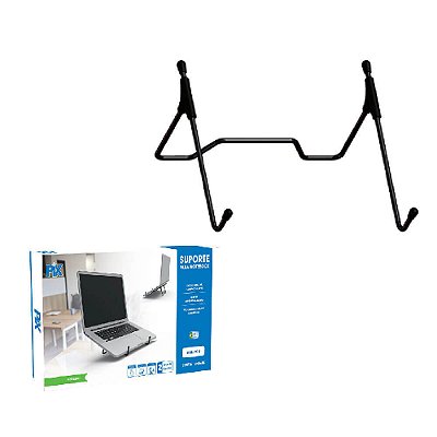 Suporte Para Notebook Pix Px-12, Ergonômico, Preto - Nr17