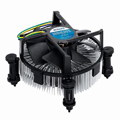 Cooler Cpu Intel Processador Lga 775/115x/1366/1200/1700