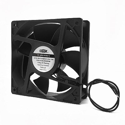 Ventilador Cooler Fan DEX 120mm 110v/220v 3000rpm Rolamento