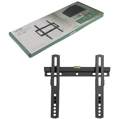 Suporte Parede Fixo Tv 23 a 42" Com Nível Bolha Vinik Stf100