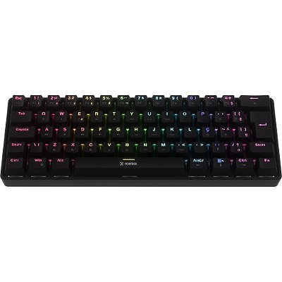 Teclado Mecânico Fortrek Gravity Air Compact Wireless Preto