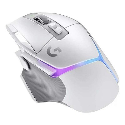 Mouse Gamer Sem Fio Logitech G502 X Plus Rgb Branco