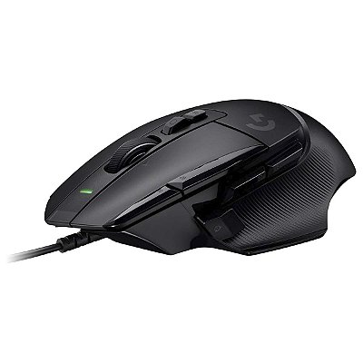 Mouse Logitech Gamer G502x Usb Com Fio Preto 25600Dpi Usb