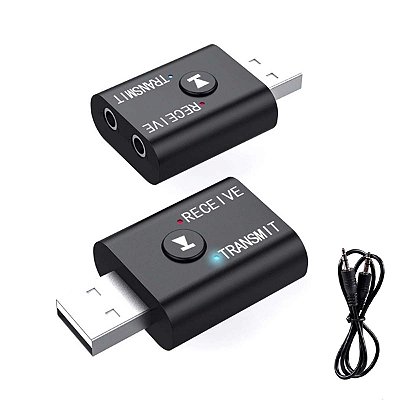 Adaptador Receptor Transmissor Bluetooth Para Tv Som Fone Tv