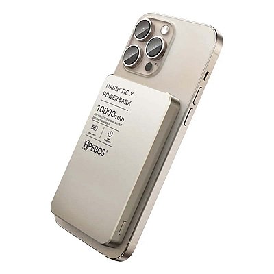 Carregador Portátil Power Bank 10.000 Para Iphone Indução