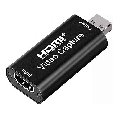Placa Captura Vídeo Hdmi 4k Full Hd Adaptador Usb Streaming