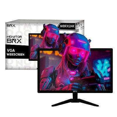 Monitor Brx Led Widescreen Full Hd 1080p 24" Hdmi Vga 75hz