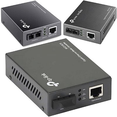 Conversor De Fibra Para RJ45 Gigabit TP-Link MC210CS