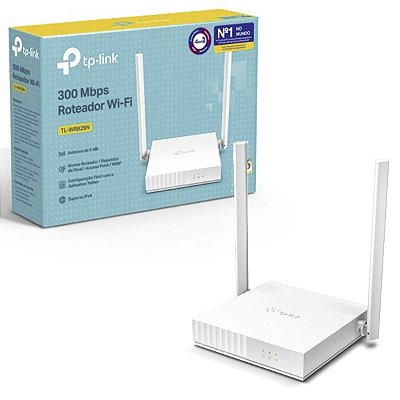 Roteador 2 Antenas Multimodo 300 Mbps TP-Link TL-WR829N