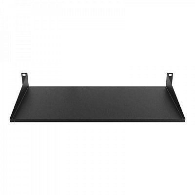 2 Bandejas De Fixacao Simples P/ Rack 19  1u P290 Preto