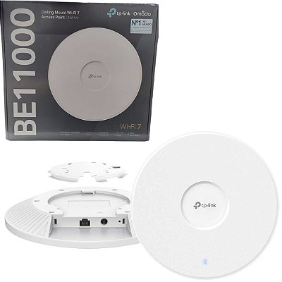 Access Point De Teto Wifi 7 Triband BE11000 TPLink EAP773