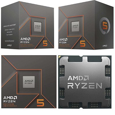 Processador AMD Ryzen 5 8500G 3.5GHz AM5 Vídeo Integrado