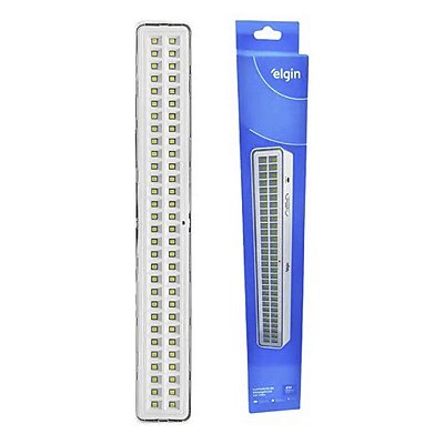 Luminária De Emergência 60 Leds 3W Bivolt Elgin 48LEM60L0000