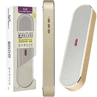 Caixa Som Portátil Bluetooth Rádio 10W Maketech BTS-15 Doura