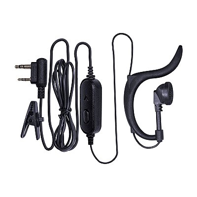 Fone Ptt Auricular Ht-50u Para Rádio Comunicador Baofeng