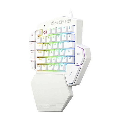 Teclado Mecanico Redragon Single Hand Ditix Rgb Switch Azul