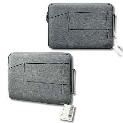 Capa Luva Sleeve com Alça Textil Premium Para Notebook 16"