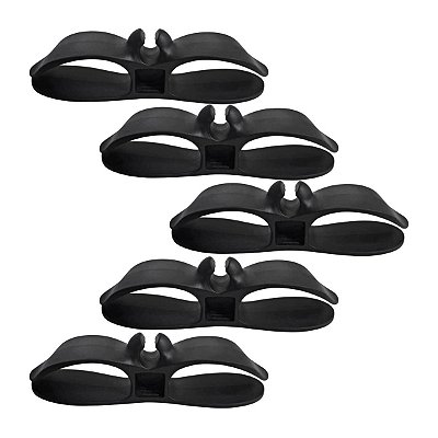 Kit 5x Organizador De Cabos E Fios Eletrodomésticos Adesivo