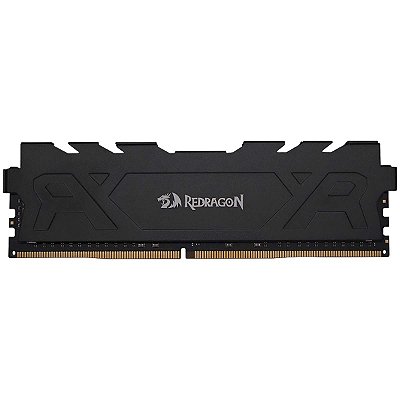 Memoria Ddr4 8Gb 3200Mhz Redragon Rage Preta Com Dissipador