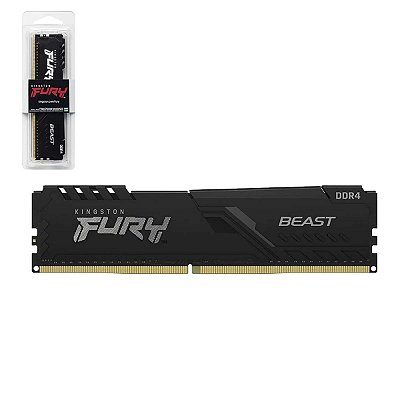 Memoria Kingston Fury Beast 32gb Ddr4 3200Mhz 1.35v Black