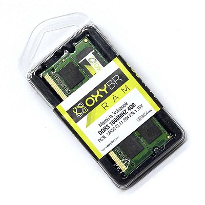 Memoria Para Notebook Ddr3L 1600Mhz 4Gb 1.35v Oxybr
