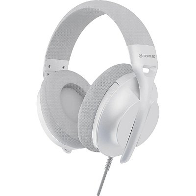 Headset Gamer Fortrek Wise Surround 7.1 Branco USB Cabo 2M