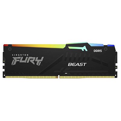 Memoria 32Gb Ddr5 5600Mts Kingston Fury Beast Rgb Xmp 3.0