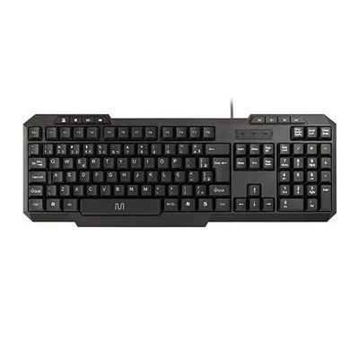 Teclado Multimidia Office Slim Preto Usb Multilaser Tc206