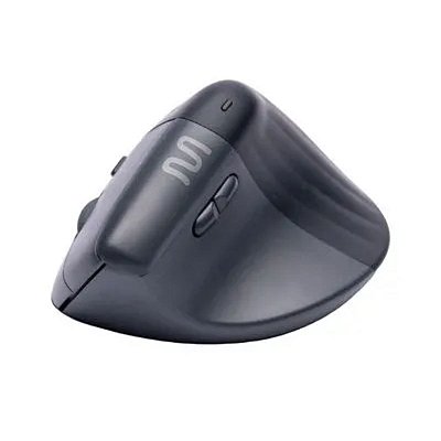 Mouse Sem Fio Vertical Ergonômico Ms17 Preto Multi - Mo417