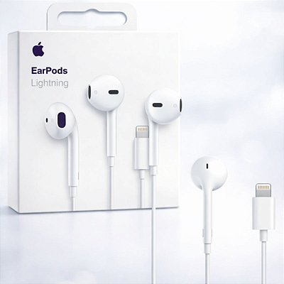 Fone de Ouvido Original Apple Earpods Conector Lightning