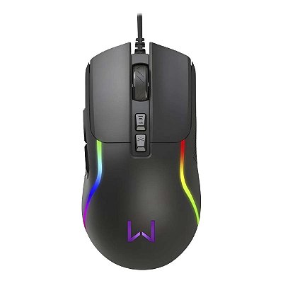 Mouse Gamer Legacy C/ Fio 3600dpi Warrior Mo399 Rgb 7 Botões