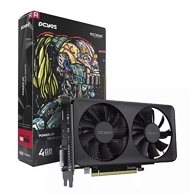 Placa De Video Pcyes Rx 550 Amd Radeon 4Gb Gddr5 128 Bits