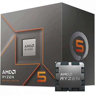 Processador Amd Am5 Ryzen 5 8400F 4.2GHz Max 4.7GHz 16Mb