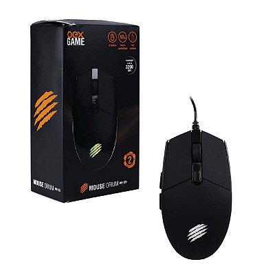 Mouse Gamer Oex Orium 3200dpi Preto - Ms323 preto
