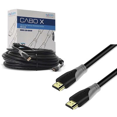 Cabo Hdmi 20 Metros 20mt 1.4 Full Hd Tv Led 3d Ps3 Xbox Pc